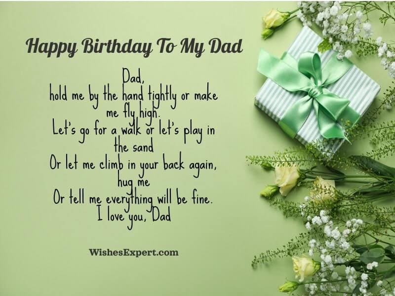Happy Birthday dad quotes