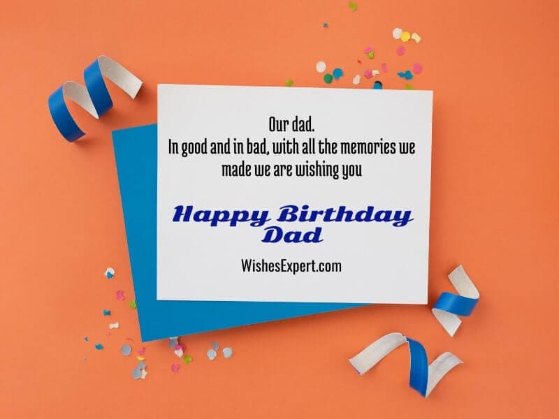 70+ Special Birthday Wishes For Dad – Wishes Expert