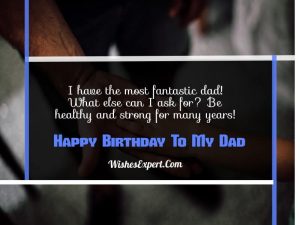 70+ Special Birthday Wishes For Dad