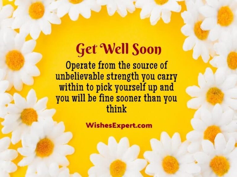 75+ Best Get Well Soon Wishes And Messages