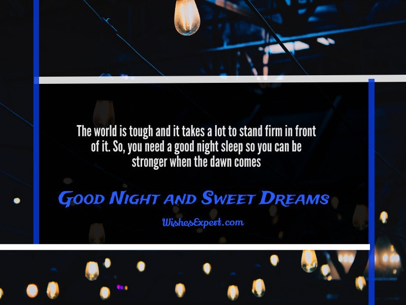Inspirational good night messages