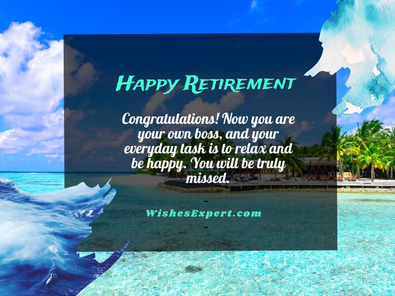 Retirement Wishes For Coworker