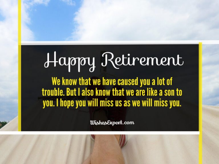 35+ Retirement Wishes For Boss - Messages And Quotes