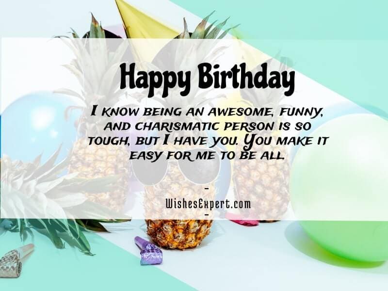 funny birthday wishes for husband