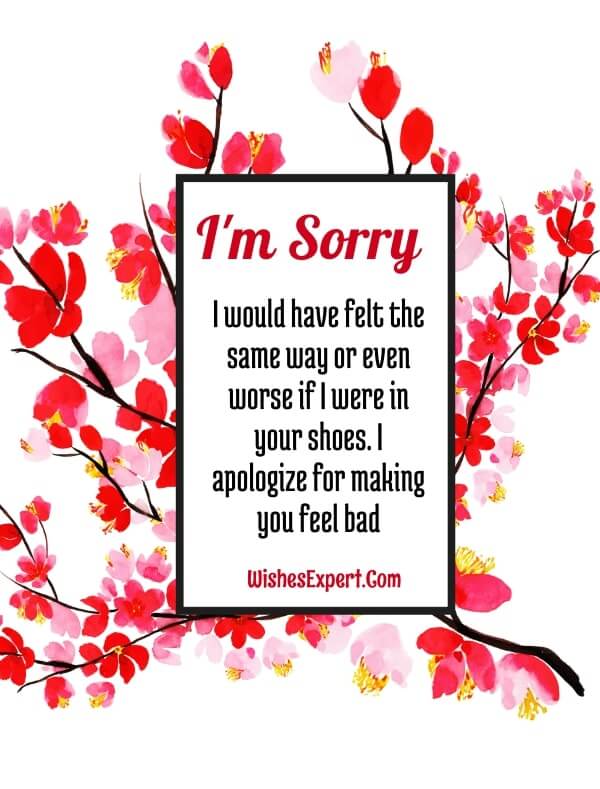 Apology quotes to a friend