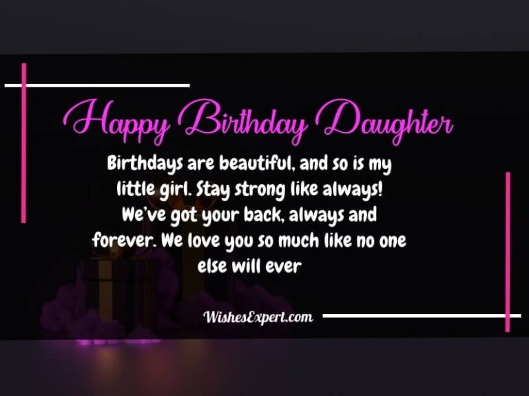 70 Top Birthday Wishes For Daughter