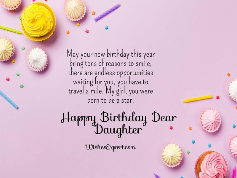 Birthday Wishes for Daughters