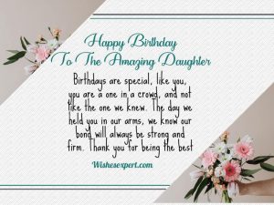 70 Top Birthday Wishes For Daughter