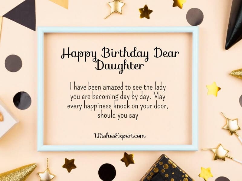 Birthday messages for daughter