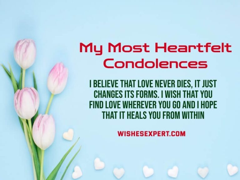 60+ Condolences Quotes And Sympathy Messages