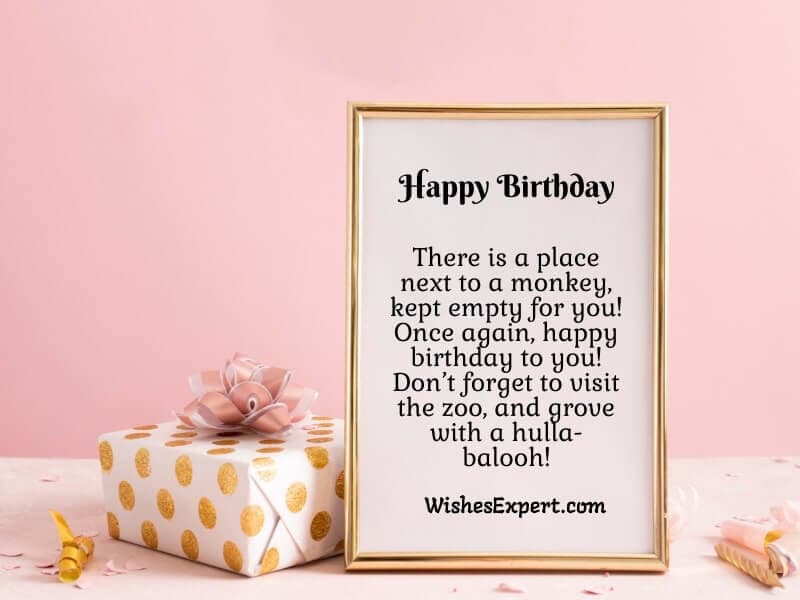 Funny Birthday Wishes for Male Friend