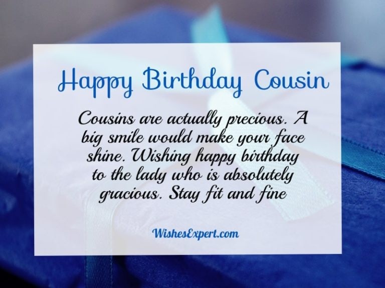60+ Top Happy Birthday Cousin Wishes