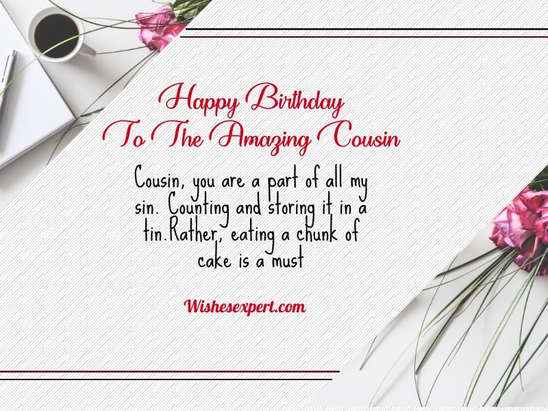 Happy Birthday Wishes for Cousin with Images