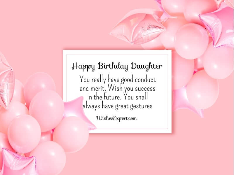 70 Top Birthday Wishes For Daughter