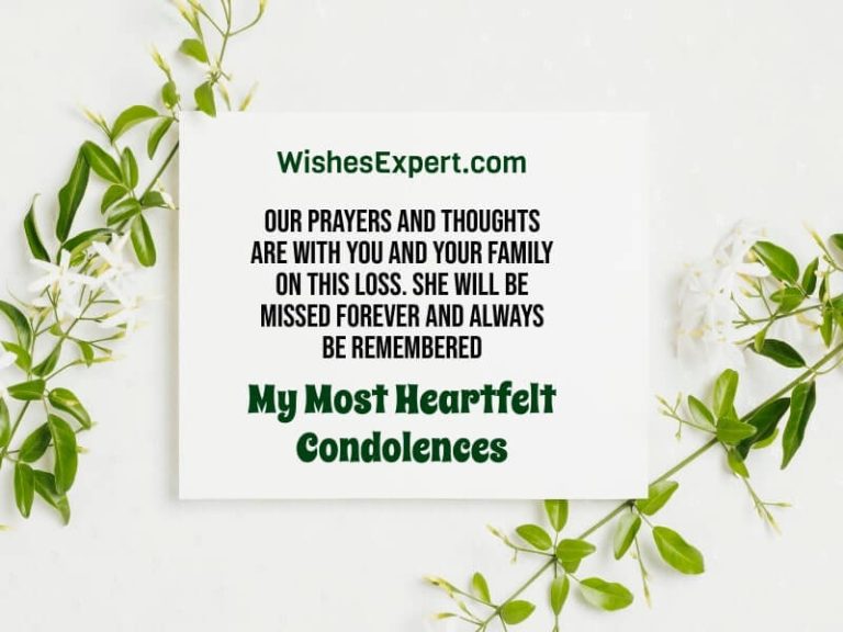 60+ Condolences Quotes And Sympathy Messages