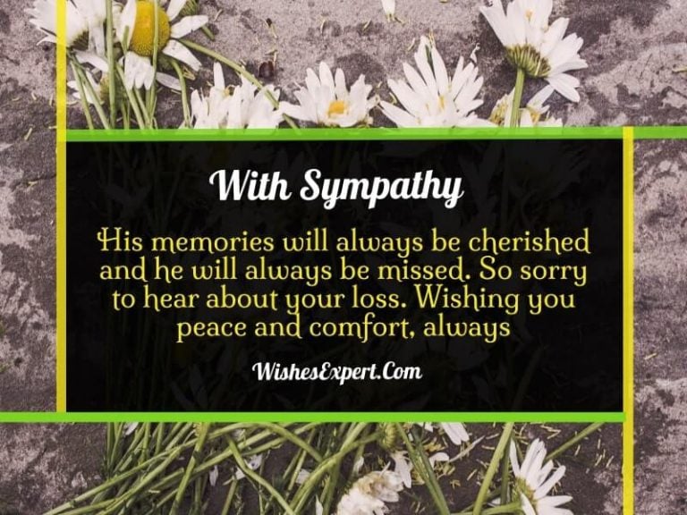 60+ Condolences Quotes And Sympathy Messages