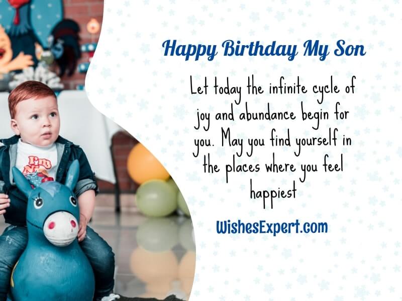 Birthday quotes for son  10