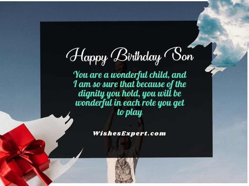 Birthday quotes for son  10
