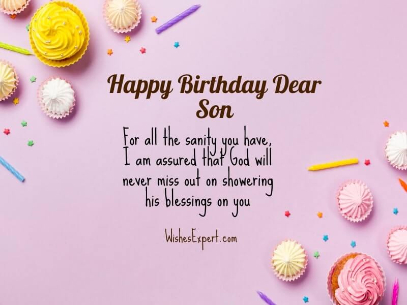 Blessing birthday wishes for son   5
