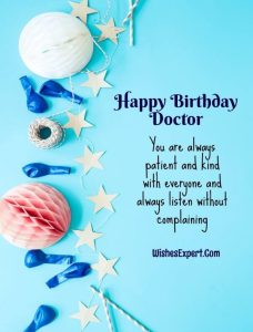 30+ Heartwarming Birthday Wishes For Doctor