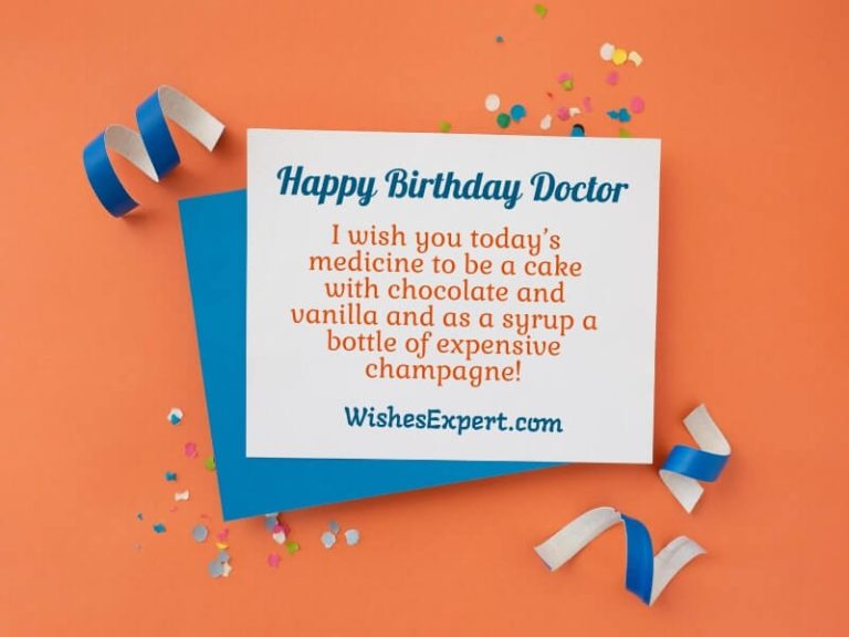 30+ Heartwarming Birthday Wishes For Doctor