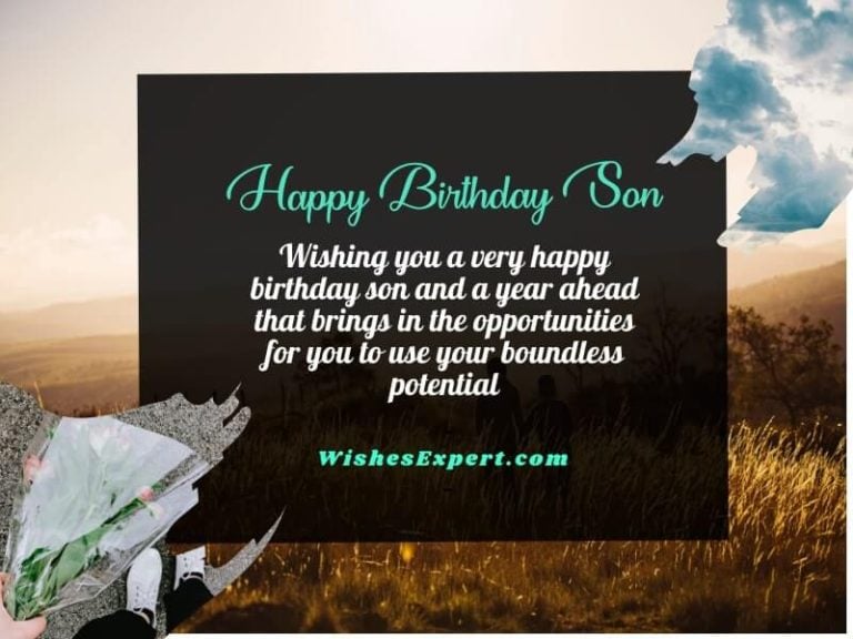 70+ Exclusive Birthday Wishes For Son