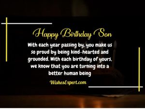 70+ Exclusive Birthday Wishes For Son