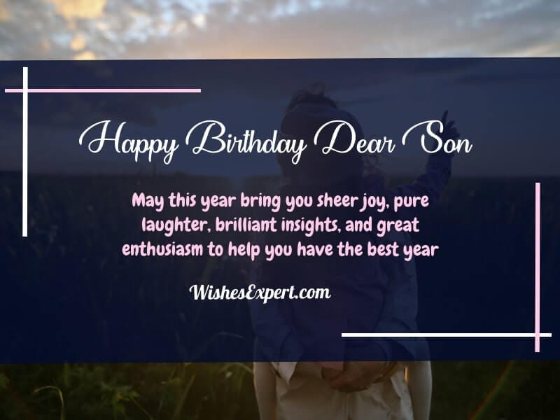 birthday quotes for son from mom