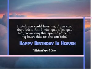 55+ Best Happy Birthday In Heaven Wishes With Images