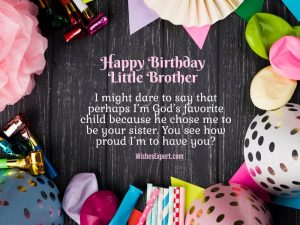 40+ Cute Birthday Wishes For Little Brother (2023)