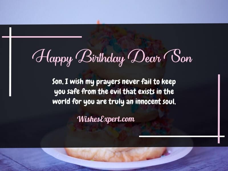 heartfelt birthday wishes for son from mother