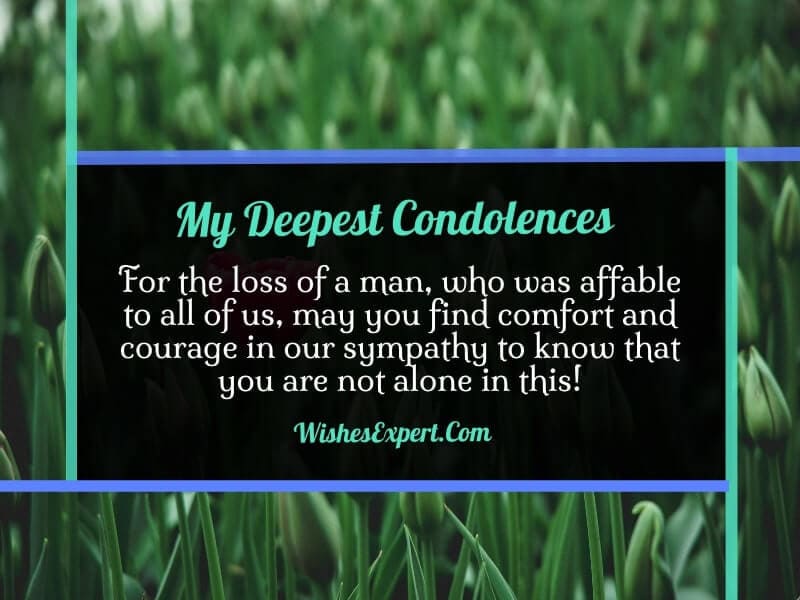 sympathy quotes for loss of husband