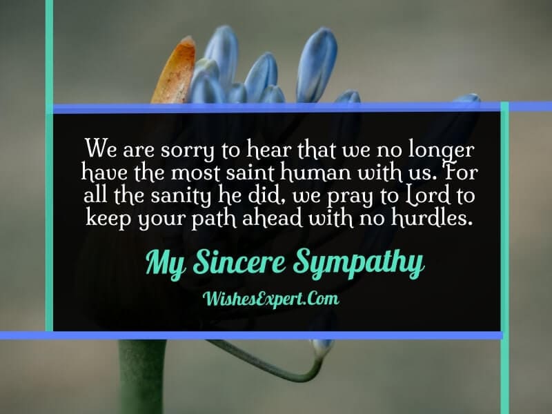 sympathy quotes for loss of husband