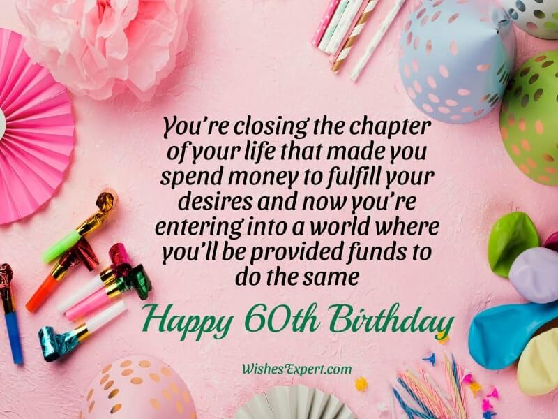 60th birthday wishes And Quotes