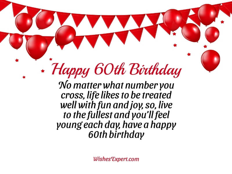 60th birthday wishes And Quotes