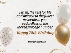 35+ Best 75th Birthday Wishes And Messages