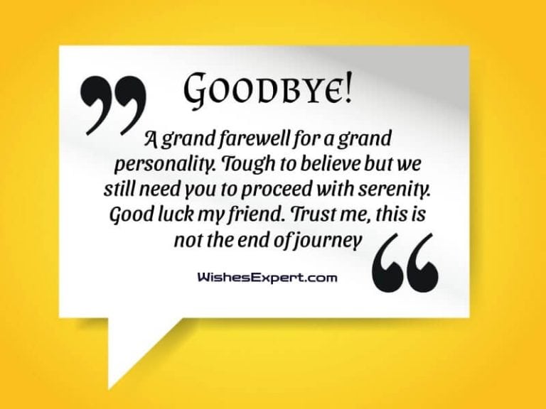 Farewell Messages To Employee Who Is Leaving