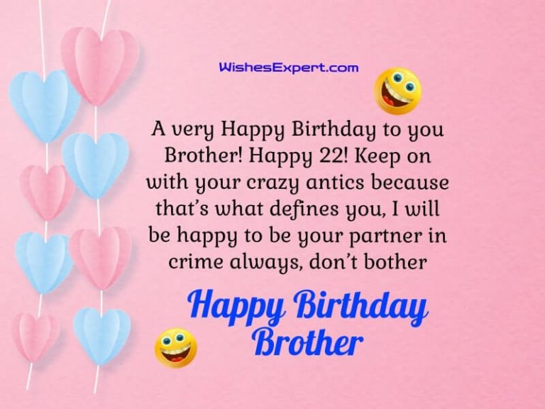 35+ Best Funny Birthday Wishes for Brother