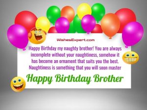 35+ Best Funny Birthday Wishes for Brother