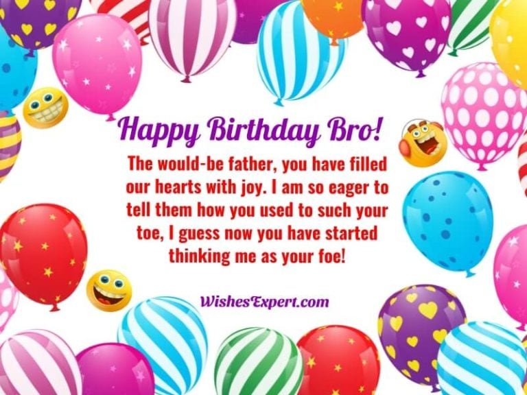 35+ Best Funny Birthday Wishes for Brother