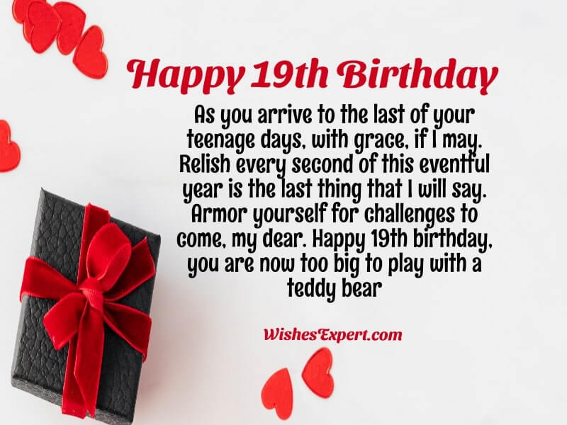 Happy 19th Birthday