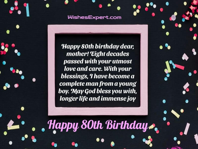 Happy 80th Birthday quotes