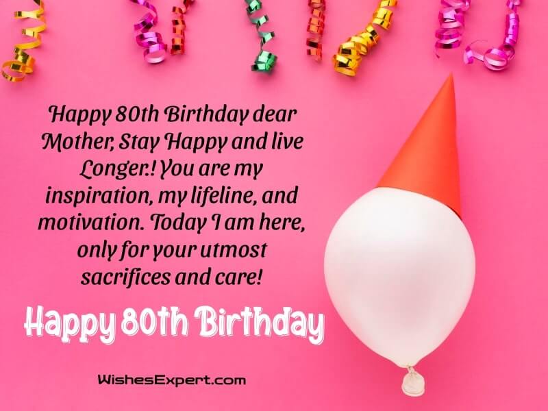 Happy 80th Birthday quotes