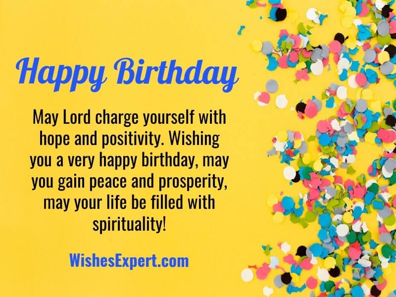 Happy Birthday Religious Message