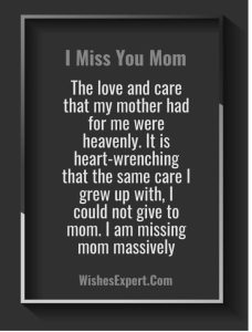 45+ Heartfelt Miss You Mom Quotes