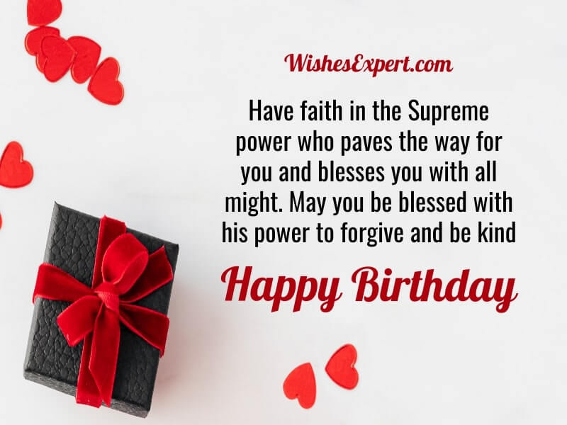 Religious birthday wishes