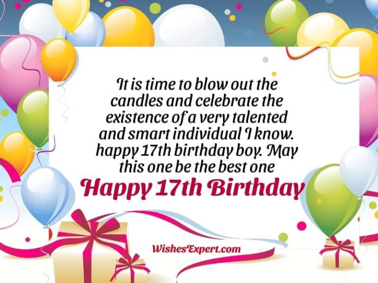 Happy 17th Birthday Wishes And Quotes With Images