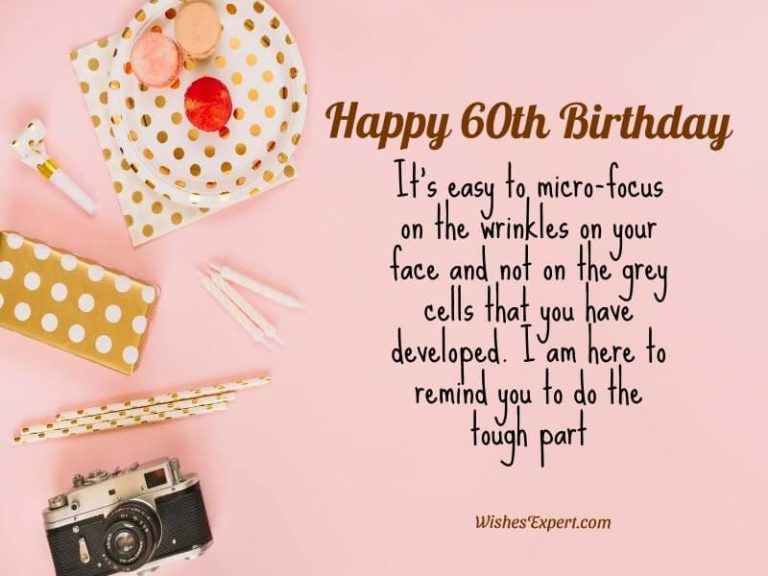 50 Exclusive 60th Birthday Wishes And Messages