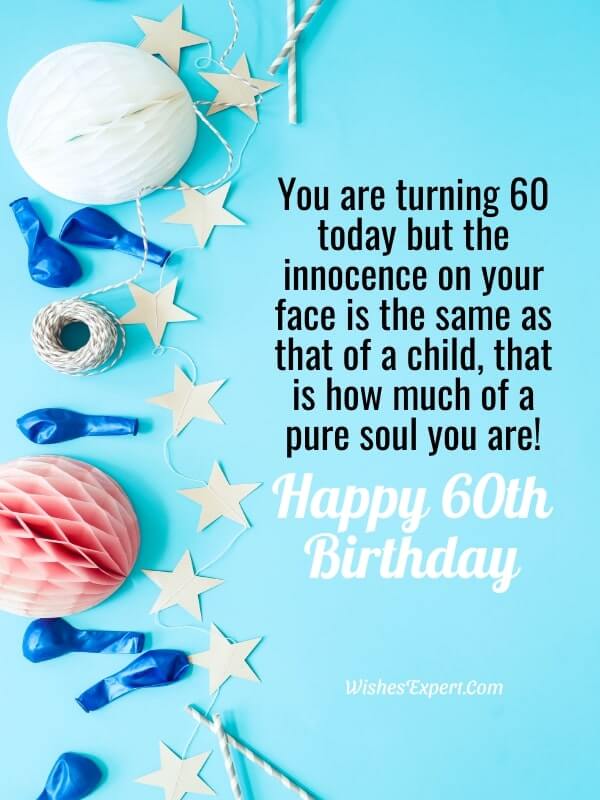 50 Exclusive 60th Birthday Wishes And Messages