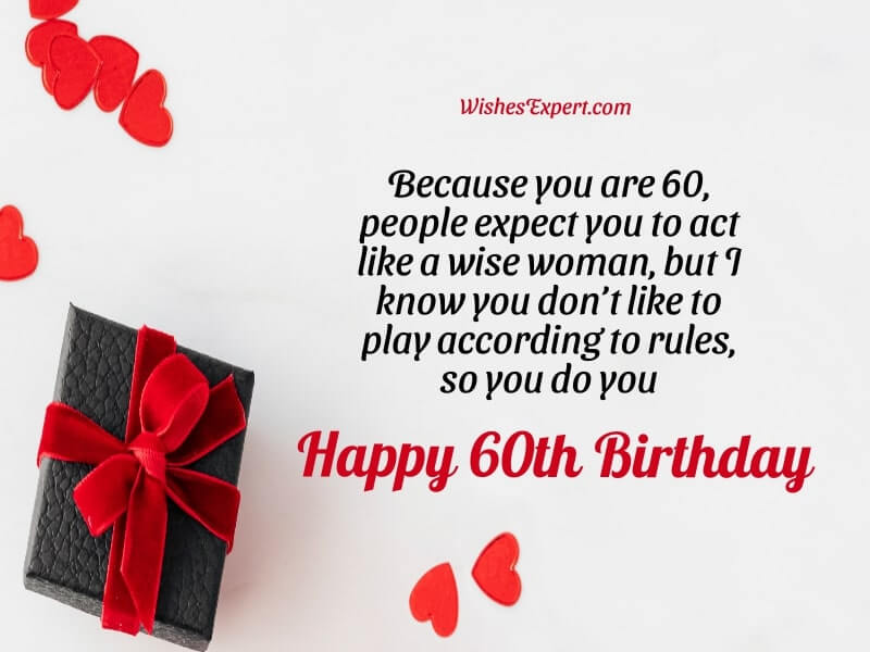 happy 60th birthday wishes